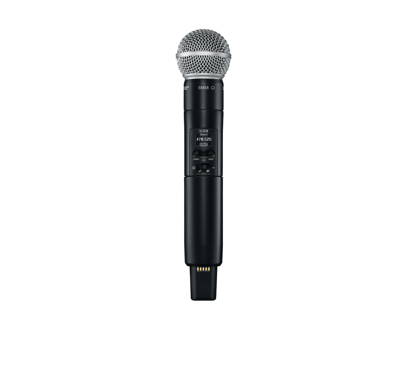 Shure SLXD2/SM58 Wireless Handheld Microphone Transmitter with SM58 Capsule