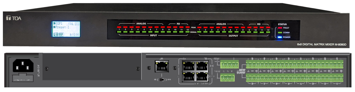 TOA D-936R ステレオインプットモジュール