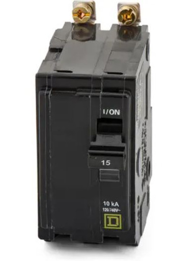 LynTec BUMB-215 Bolt-On UnMotorized Breaker, Square D QOB215 15 Amp, 2 ...