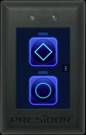 Johnson Systems PWS-REMY-B Remote Entry Wall Station, Black - GoKnight