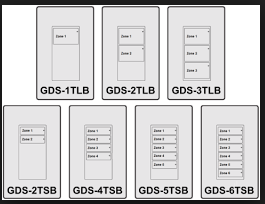 Eaton Greengate Digital Switch 1 Large Button Gds 1tlb W White