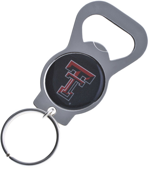 TEXAS TECH BOTTLE OPENER KEYCHAIN