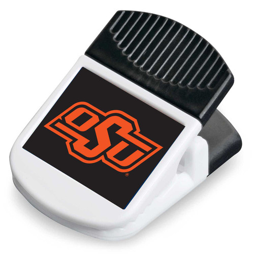 OKLAHOMA STATE MAGNETIC RECTANGULAR CHIP CLIP