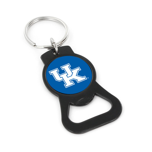 KENTUCKY (BLACK) BOTTLE OPENER KEYCHAIN