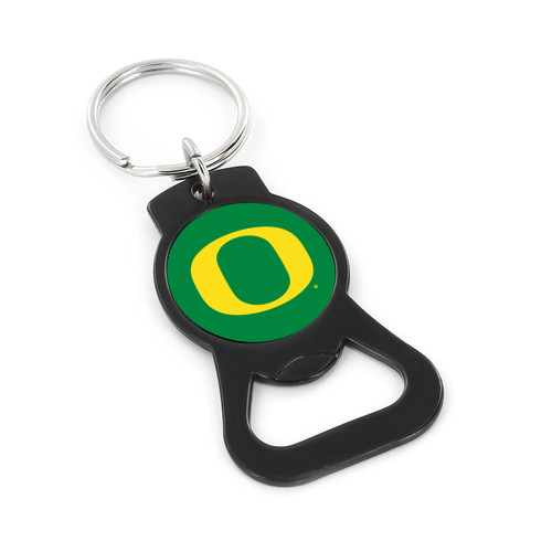 OREGON (BLACK) BOTTLE OPENER KEYCHAIN