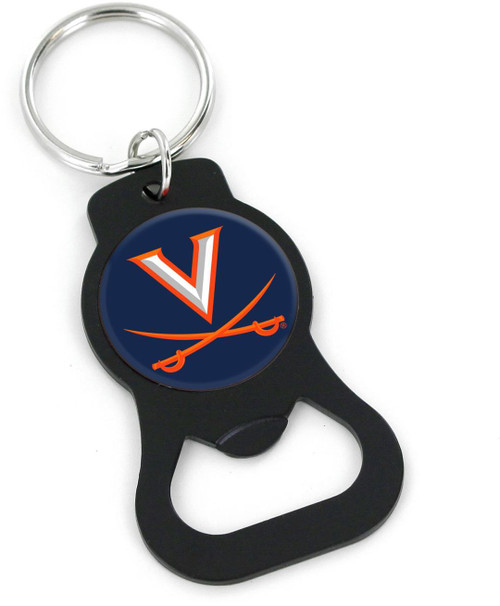 VIRGINIA (BLACK) BOTTLE OPENER KEYCHAIN