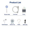 Camping Portable Shower With Hose Sprayer Electric Rechargeable Shower Outdoor Shower Pump