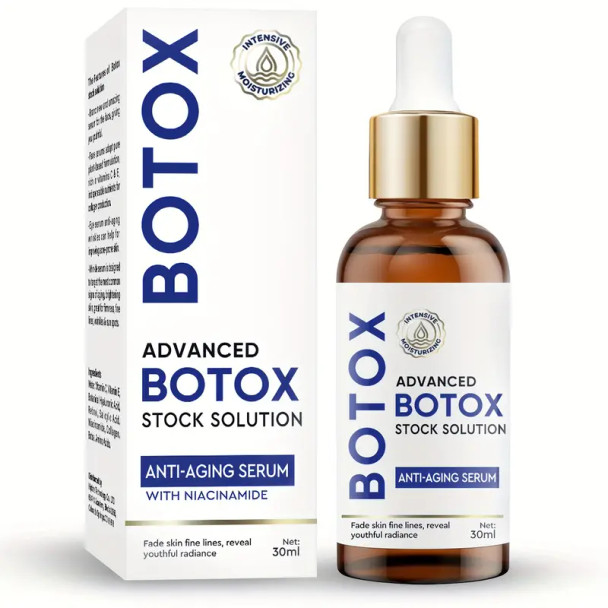 Botox Stock Solution Facial Serum, Contains Vitamin C, 30ml