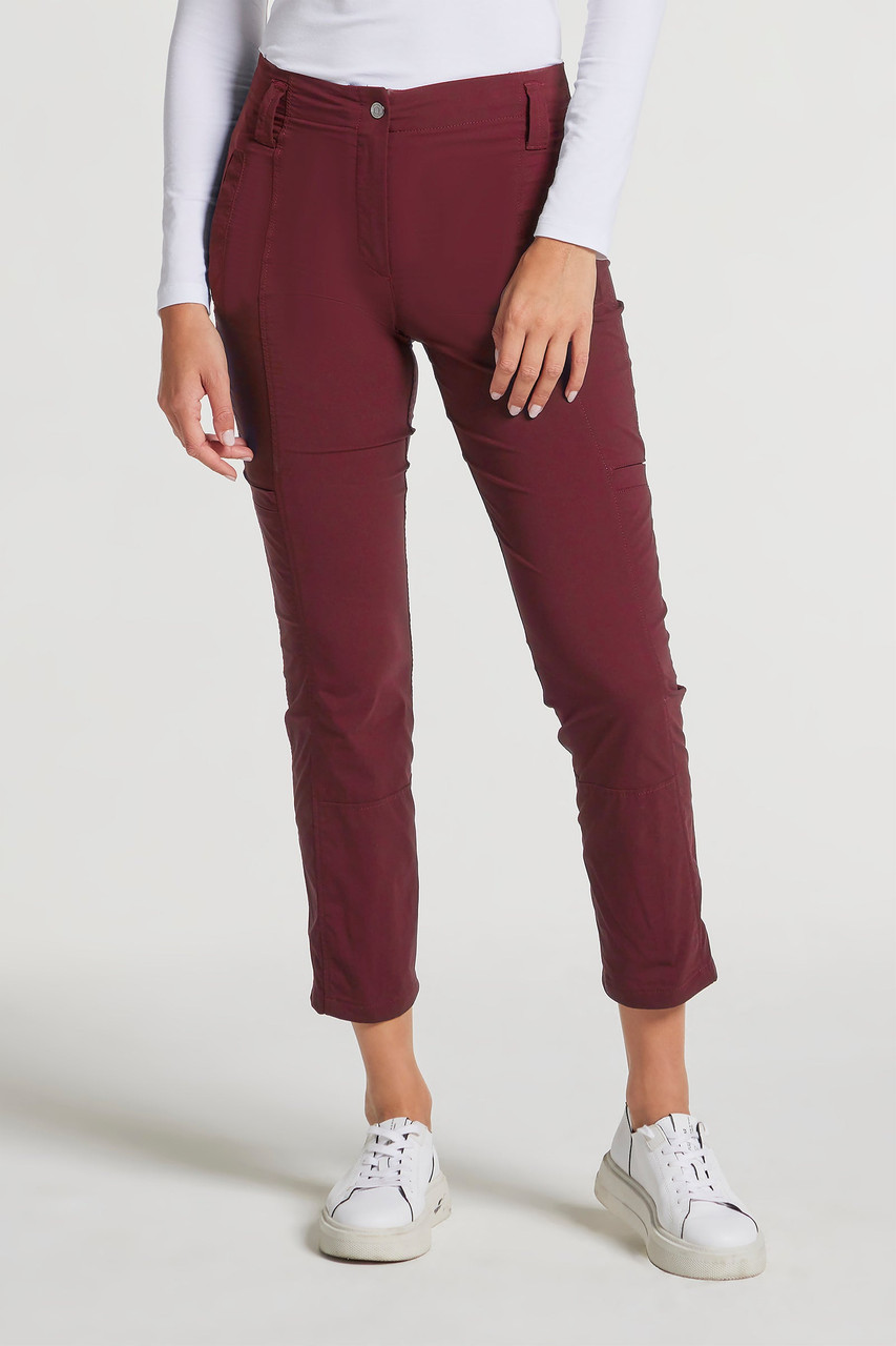 Buy Burgundy Cargo Pocket Knitted Men Jogger Online in India -Beyoung
