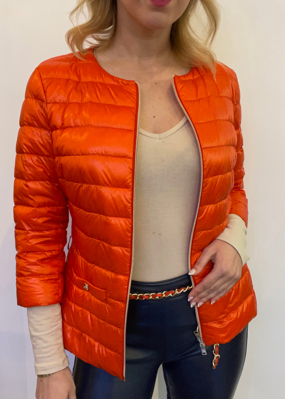 Herno Lucrezia Jacket in Orange