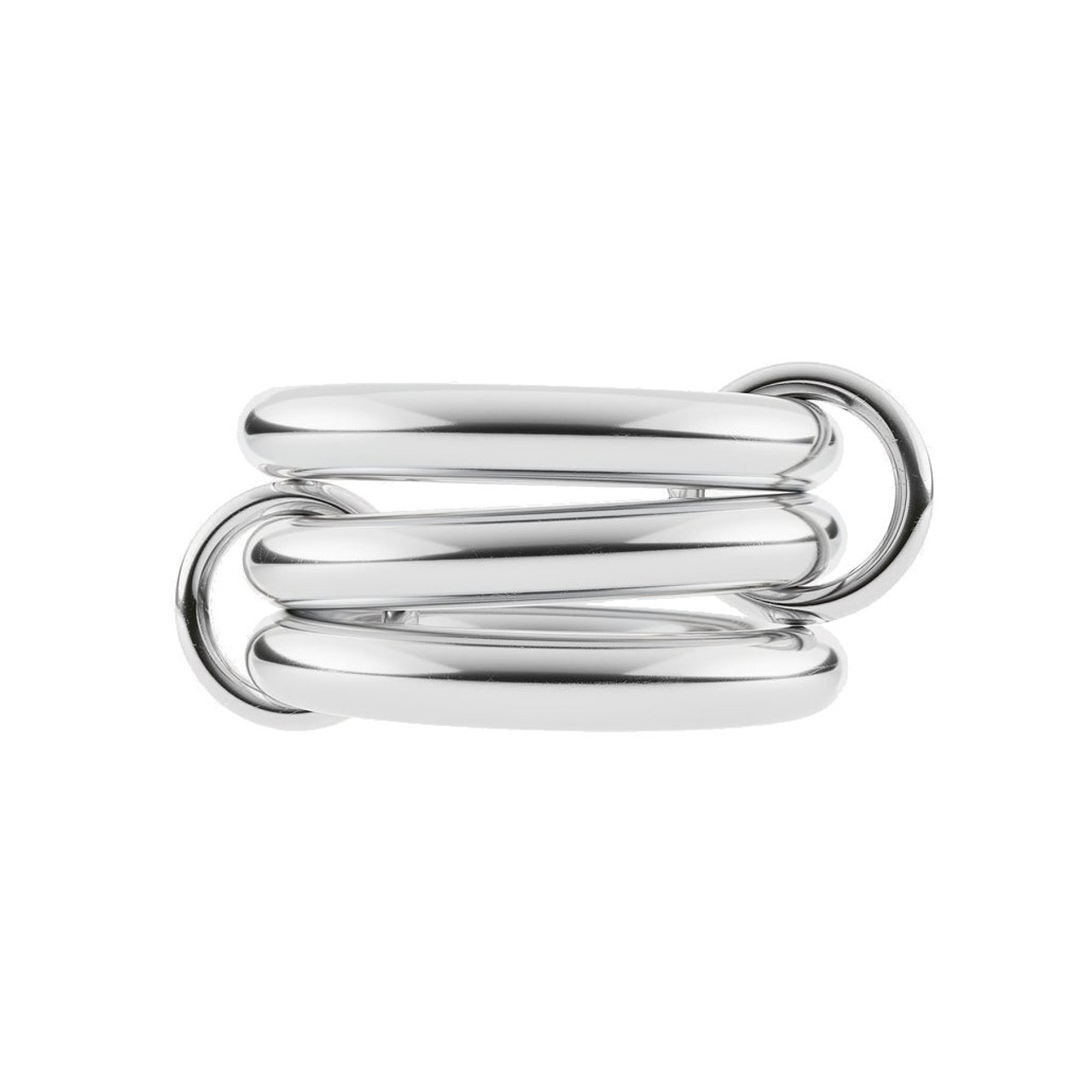 Spinelli Kilcollin Mercury Silver 3 Link Ring