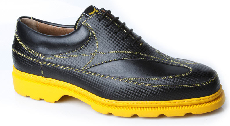 Michael Toschi GX Golf Shoes in Black Techno/Yellow