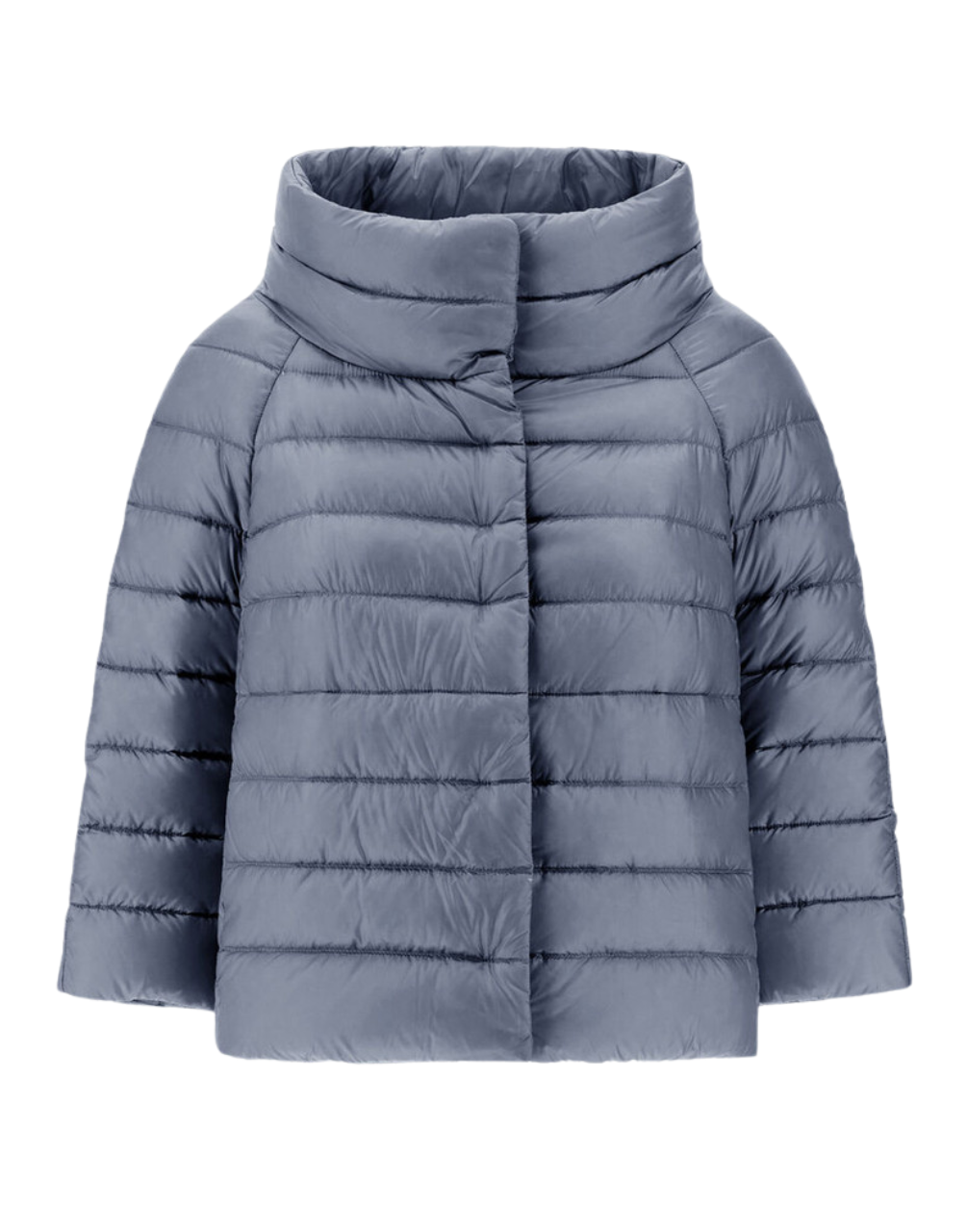 【関税&送料込み】Herno Sofia Nylon Cape Herno Sofia Mini Cape in Celeste