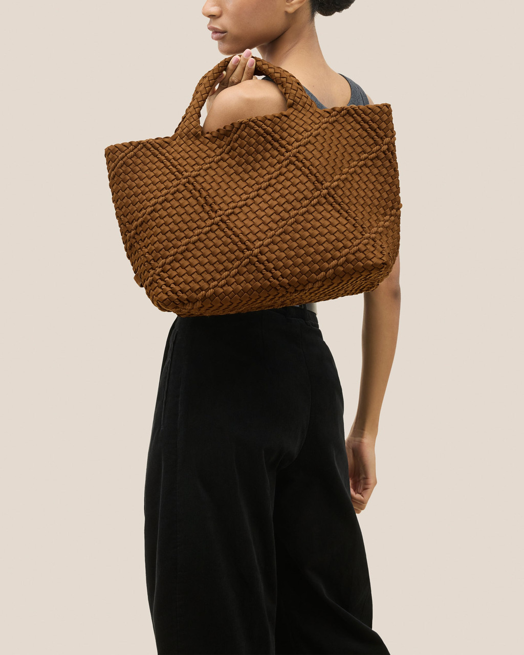 NAGHEDI St. Barths Medium Tote Rope in Harbor