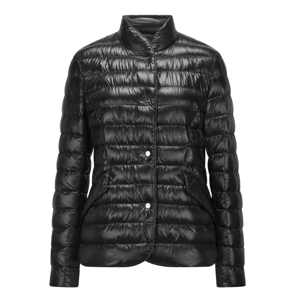 ジャケット・アウター HERNO Lanlnar Rider's jacket Black 44 __PI002069D12017Z9300__68679.