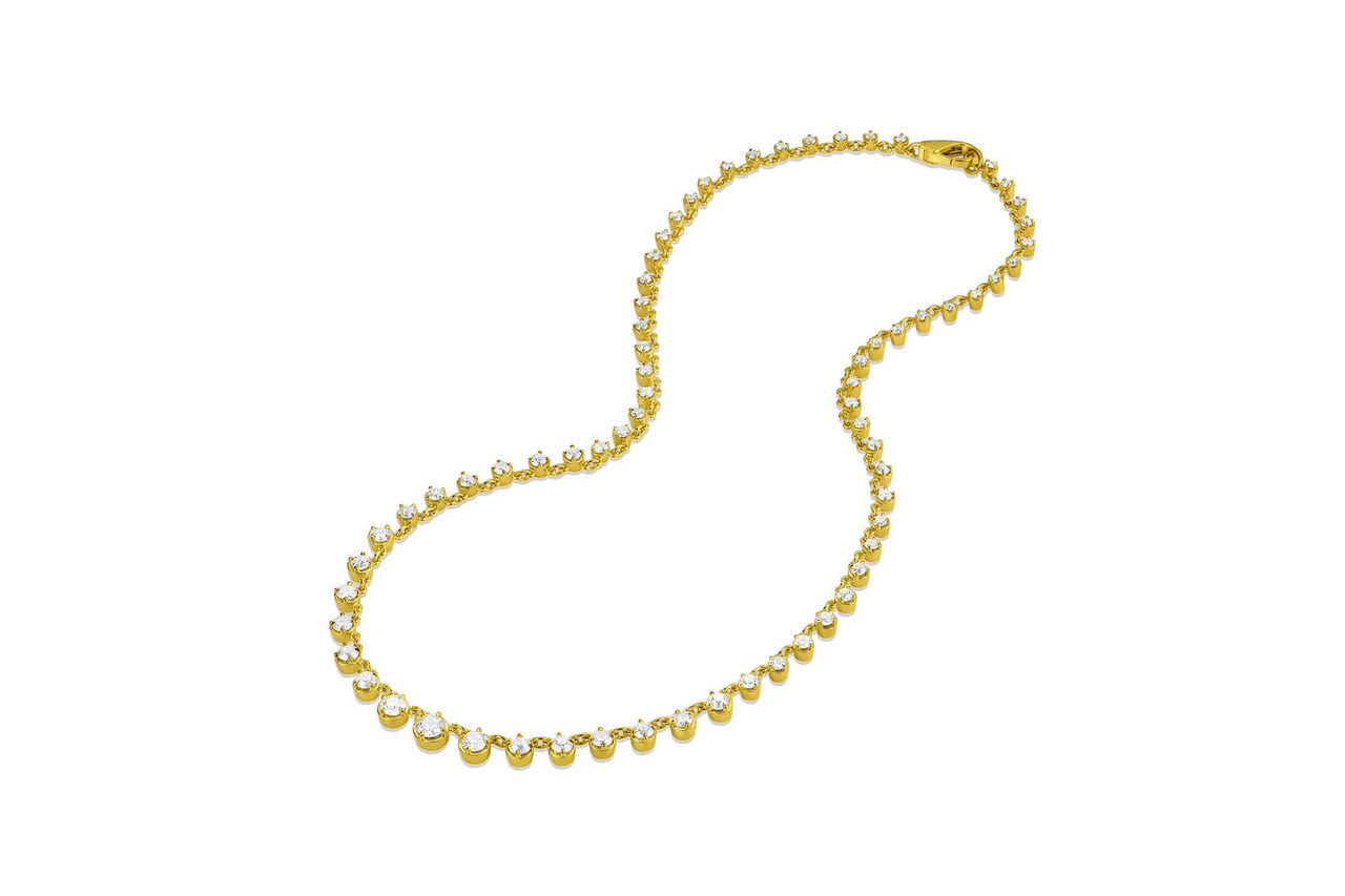 Leigh Maxwell Gemmy Rivière Necklace - Old European/Old Mine