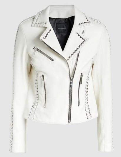 Nour Hammour Whipstitch Moto Leather 