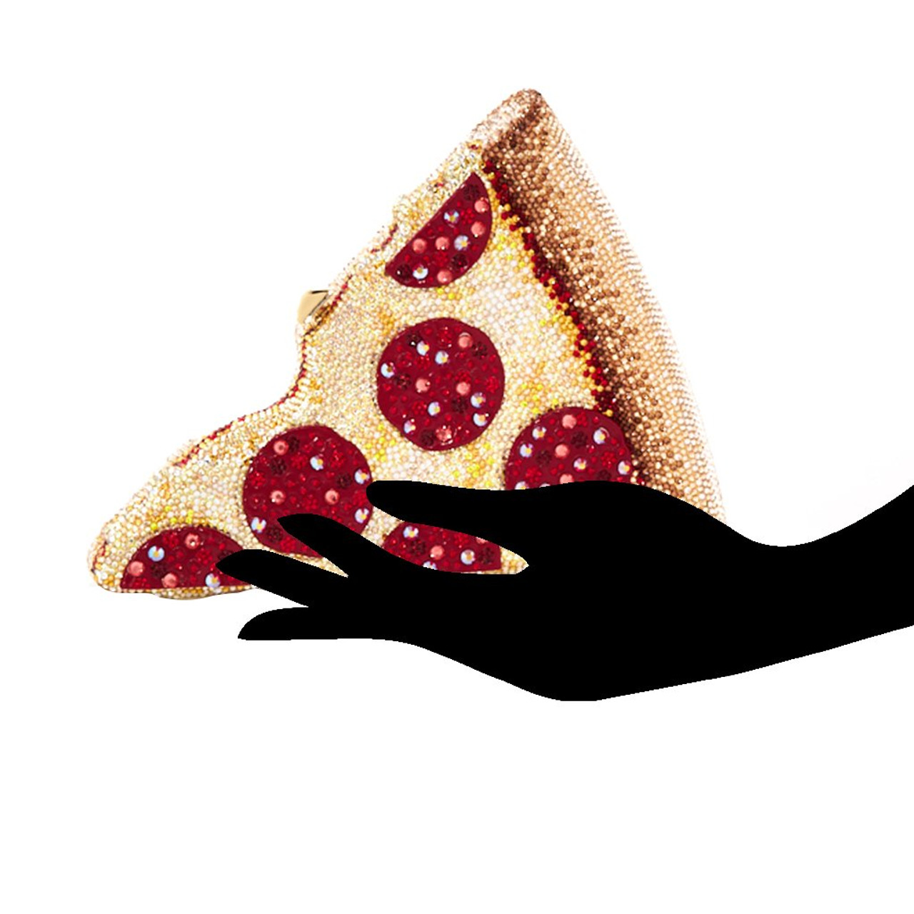 Judith leiber pizza purse clearance