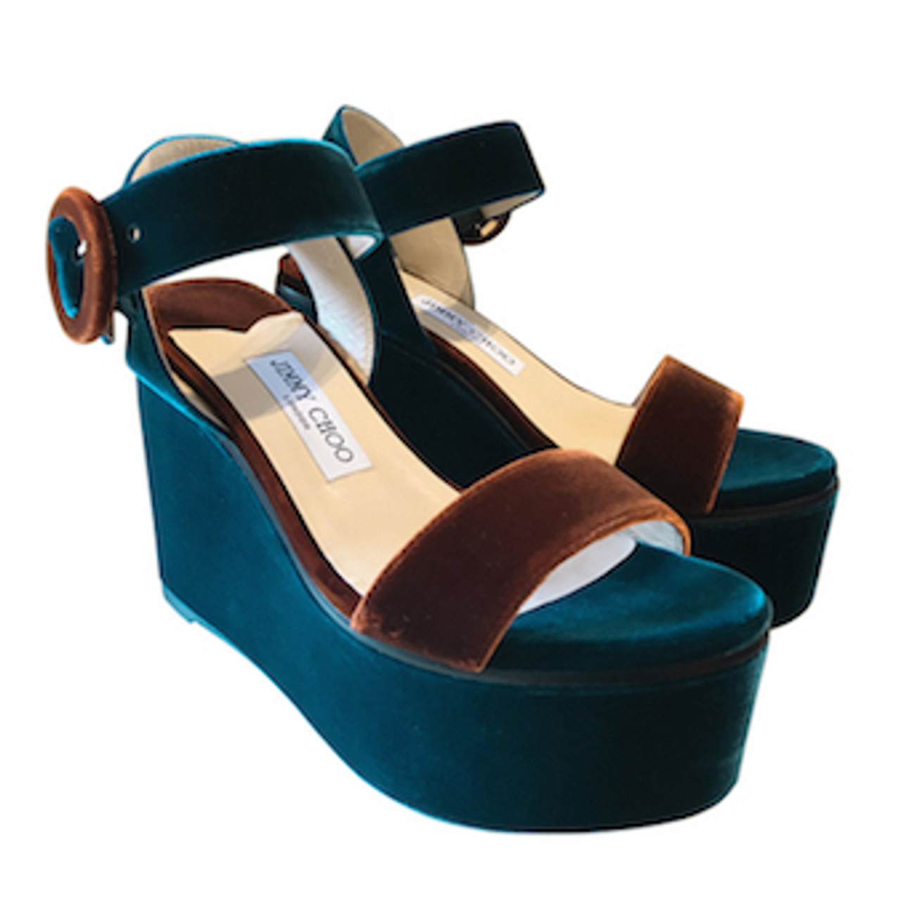 dark teal wedges