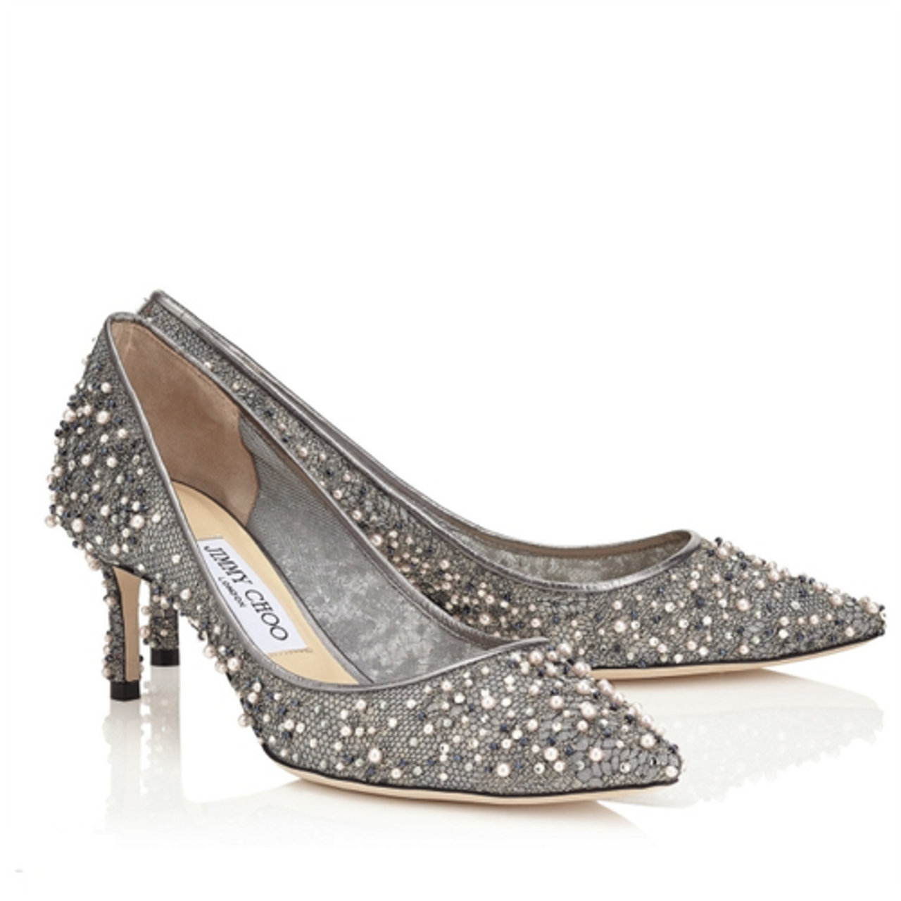 jimmy choo anthracite pumps