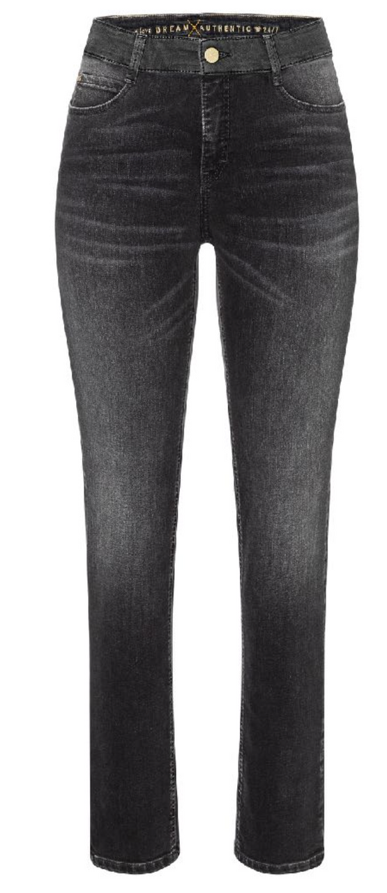 MAC Dream Authentic Jeans in Fancy Black Wash