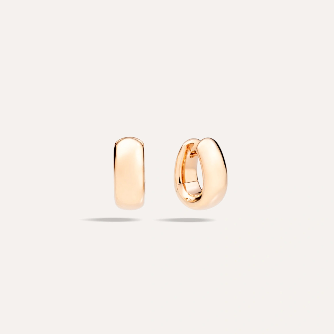 Palmonas 18k Rose Gold Plated Round Huggie Hoop Earrings for Women Buy  Palmonas 18k Rose Gold Plated Round Huggie Hoop Earrings for Women Online  at Best Price in India  Nykaa