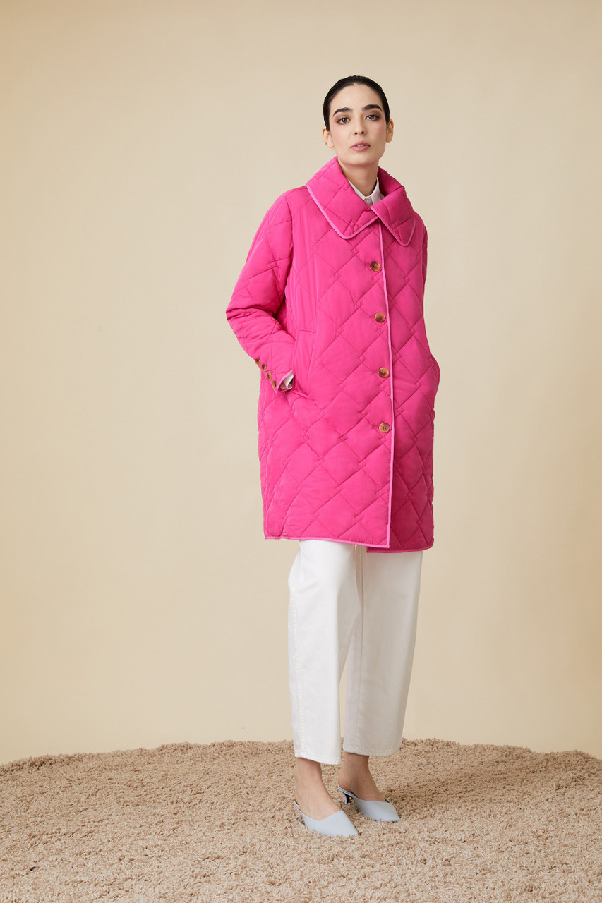Jane post quilted coat clearance