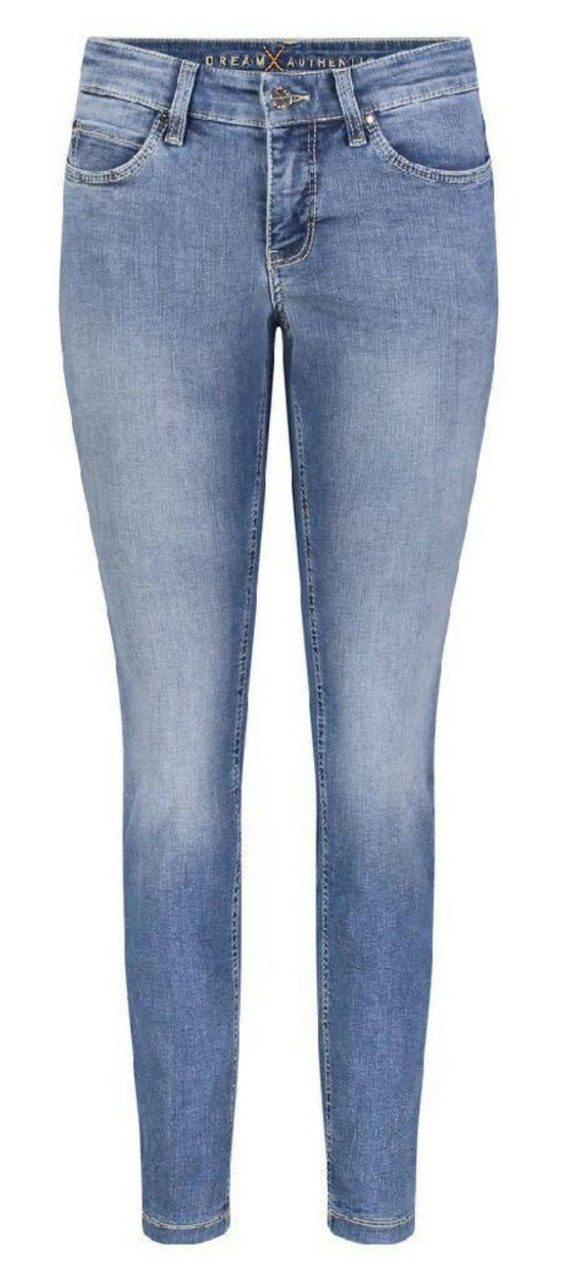 MAC Dream Skinny Authentic Jeans in Authentic Summer Blue Wash