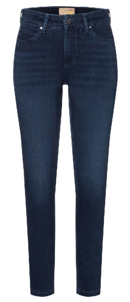 Calvin Klein Jeans AUTHENTIC FRONT SPLIT - Bootcut jeans - denim  dark/dark-blue denim - Zalando.de