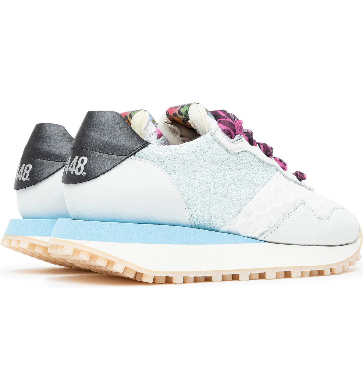 P448 Cancun Sneaker in Glitter Pearl