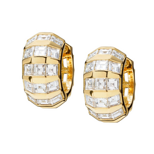 Paul Morelli 18K Yellow Gold Moderne Snap Hoop Earrings Paul Morelli 18K Yellow Gold Moderne Snap Hoop Earrings