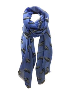 ɅUTO Classic Slate Grey Porsche Scarf ɅUTO Classic Slate Grey Porsche Scarf