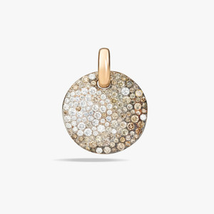 Pomellato Sabbia 18K Rose Gold Brown Diamond Pendant Pomellato Sabbia 18K Rose Gold Brown Diamond Pendant