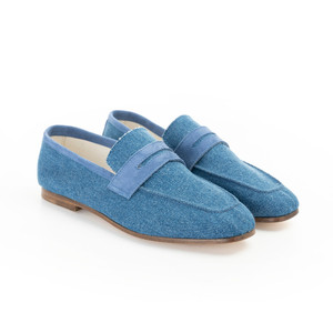 Sophique Milano Essenziale Denim Loafer Sophique Milano Essenziale Denim Loafer