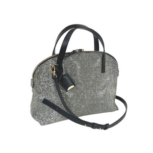 Linde Gallery St. Barth Flamands Galuchat Printed Suede Crossbody Bag in Seagrass, X-Small Linde Gallery St. Barth Flamands Galuchat Printed Suede Crossbody Bag in Seagrass, X-Small