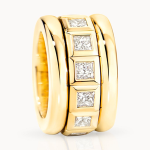 Tamara Comolli 18K Yellow Gold Curriculum Vitae Ring, Size 59 Tamara Comolli 18K Yellow Gold Curriculum Vitae Ring, Size 59