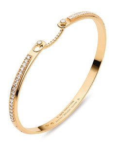 *RESERVE TODAY* Nouvel Heritage 18K Yellow Gold Tuxedo Mood Bangle *RESERVE TODAY* Nouvel Heritage 18K Yellow Gold Tuxedo Mood Bangle