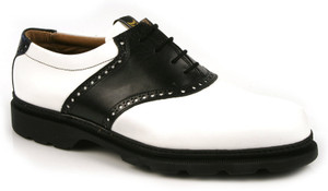 *RESERVE TODAY* Michael Toschi G1 Classic Saddle Golf Shoes in Black/White *RESERVE TODAY* Michael Toschi G1 Classic Saddle Golf Shoes in Black/White