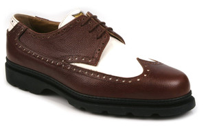 *RESERVE TODAY* Michael Toschi G2 Wing Tip Golf Shoes in Marrone/White *RESERVE TODAY* Michael Toschi G2 Wing Tip Golf Shoes in Marrone/White