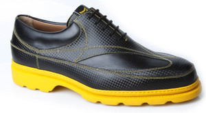 *RESERVE TODAY* Michael Toschi GX Golf Shoes in Black Techno/Yellow *RESERVE TODAY* Michael Toschi GX Golf Shoes in Black Techno/Yellow
