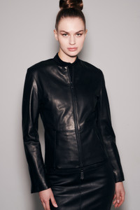 Jakett New York Blair Convert Peplum Jacket in Black Jakett New York Blair Convert Peplum Jacket in Black