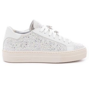 P448 Thea Multi Strass Sneaker, Size 41 P448 Thea Multi Strass Sneaker, Size 41
