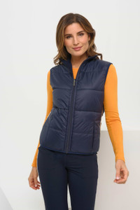 Anatomie Terry Reversible Vest in Navy, Size X-Small Anatomie Terry Reversible Vest in Navy, Size X-Small