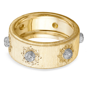 Buccellati Macri Classica 18K Yellow Gold Eternelle Ring (8mm), Size 57 Buccellati Macri Classica 18K Yellow Gold Eternelle Ring (8mm), Size 57