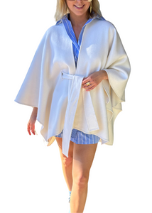 Augustina's Cashmere Cape Jacket in Off White Augustina's Cashmere Cape Jacket in Off White