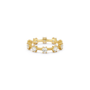 Jade Trau 18K Yellow Gold Medium Kismet Band, Size 6.5 Jade Trau 18K Yellow Gold Medium Kismet Band, Size 6.5