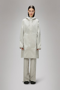 Rains Suva Hardshell Long W Jacket in Matrix Rains Suva Hardshell Long W Jacket in Matrix