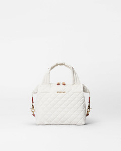 MZ Wallace Small Sutton Deluxe in Chalk Liquid MZ Wallace Small Sutton Deluxe in Chalk Liquid