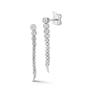 *RESERVE TODAY* ONDYN 18K White Gold Short Continuum Earrings *RESERVE TODAY* ONDYN 18K White Gold Short Continuum Earrings