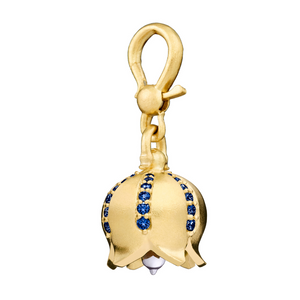 Paul Morelli Tinker Bell with Blue Sapphires, 12mm Paul Morelli Tinker Bell with Blue Sapphires, 12mm